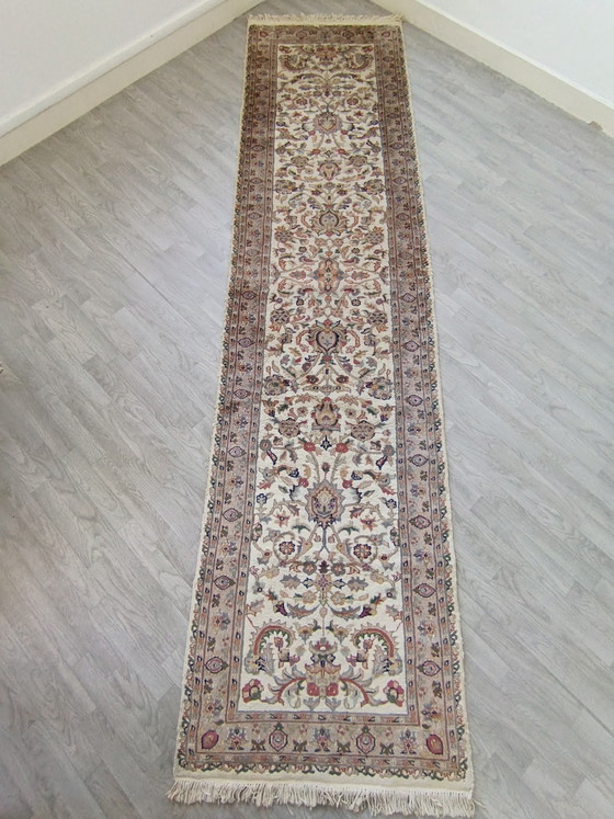 Handgefertigter pakistanischer Galerie-Teppich – Teppiche & Läufer, Wool, Silk (photo 3 of 10)