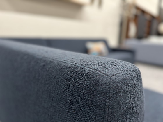 Image 1 of Gelderland 6511 Sofá esquinero de tela azul Sofá de diseño 293x240