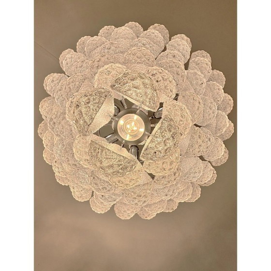 Image 1 of “Elegante lampadario in vetro di Murano ‘Conchiglie’ – Capolavoro veneziano di metà secolo moderno”