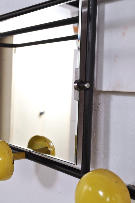 Image 1 of Appendiabiti vintage con specchio, anni '50