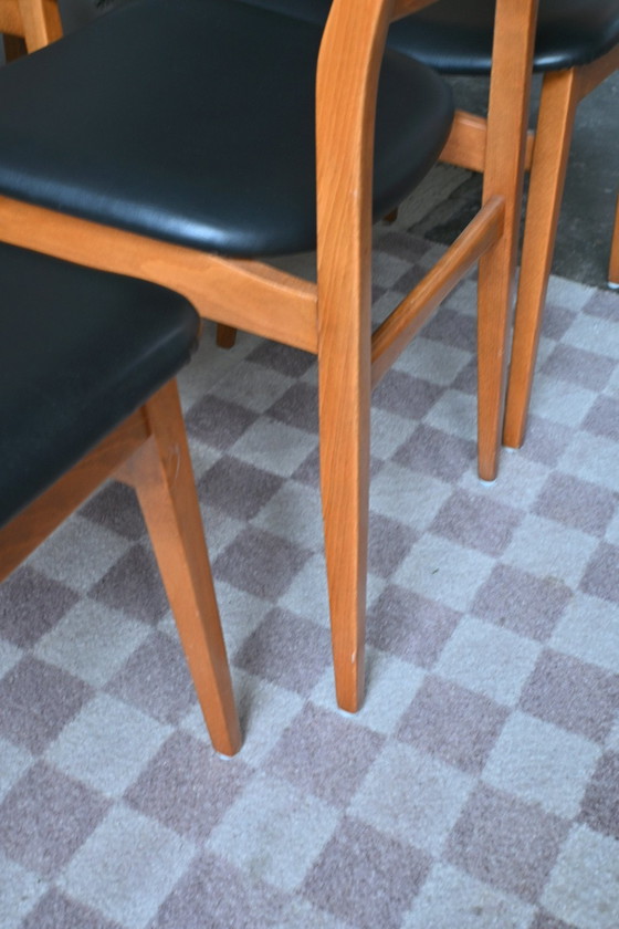 Image 1 of Vintage set of 6 dining room chairs Baehre Mignon