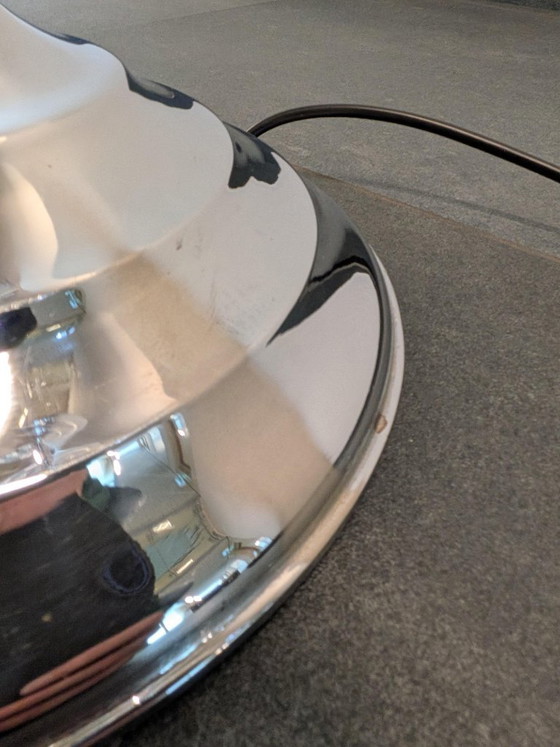 Image 1 of Projecteur Art Déco - Chrome années 1980 - Style Streamline Moderne