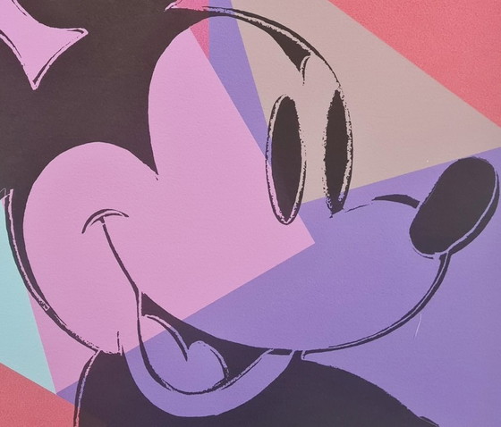 Image 1 of D'après Andy Warhol, Mickey Mouse, années 1980, lithographie