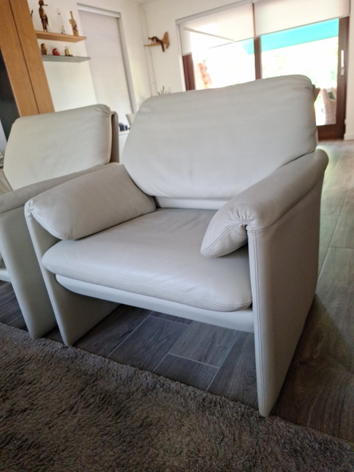 Sillón Leolux Bella Bora (Alto) – fauteuils, Leather