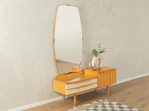 Coiffeuse vintage avec miroir, 1960s
