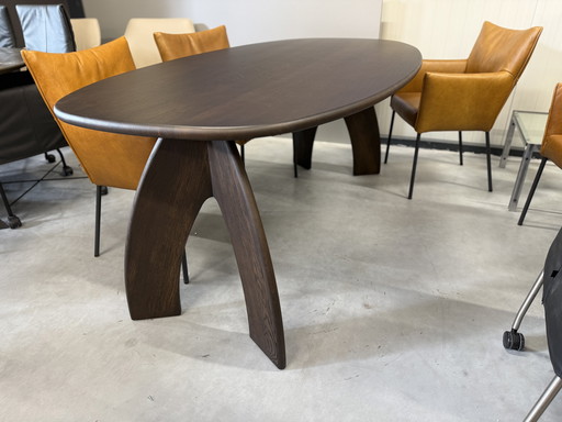 Table à manger ovale danoise Hofstede Raanhuis Arona 190 x 100