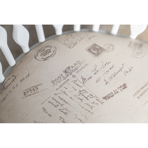 Set van 6 vintage beukenhouten stoelen, 1970