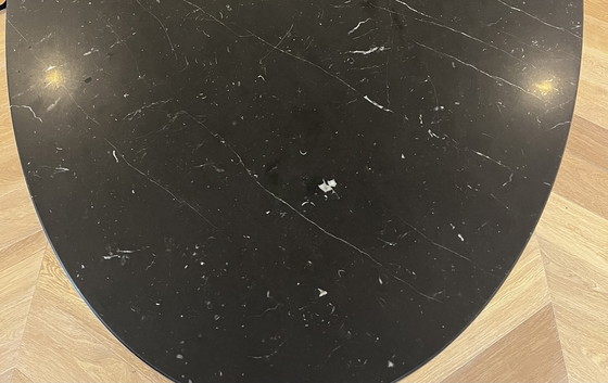 Image 1 of Tavolo da pranzo di lusso in marmo Nero Marquina nero, 180 cm – Ottime condizioni (Table du Sud)