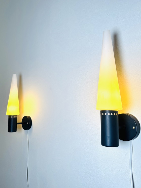 Image 1 of S-1986 WALL LAMPS BY HANS-AGNE JAKOBSSON FOR MARKARYD, SWEDEN, 1960s