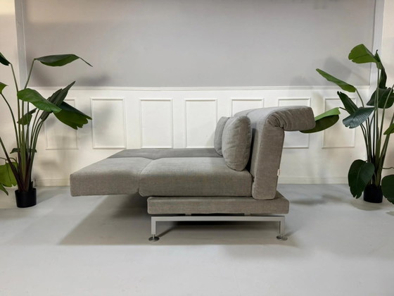 Image 1 of Brühl Moule Sofá Grau Silber Schlafsofa Sofá de diseño