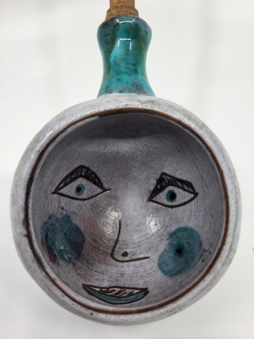 Robert & Jean Cloutier ceramic ladle France 1950