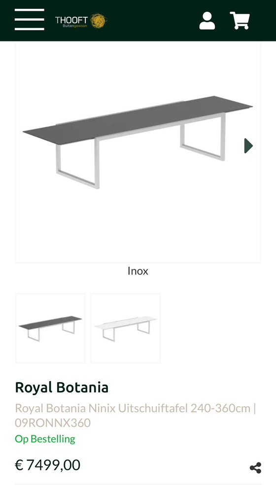 Image 1 of Garden Set Royal Botania