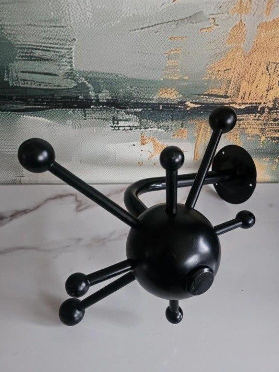 Image 1 of Twee  Sputnik  kapstokken  (  Ikea )  jaren 1990 
