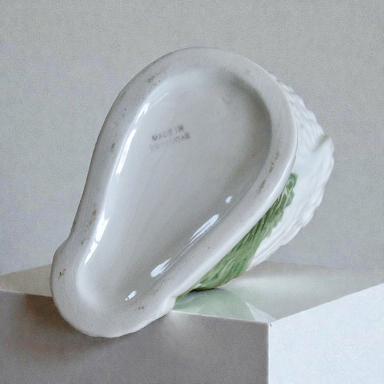 Image 1 of Large antique owl/owl earthenware carafe