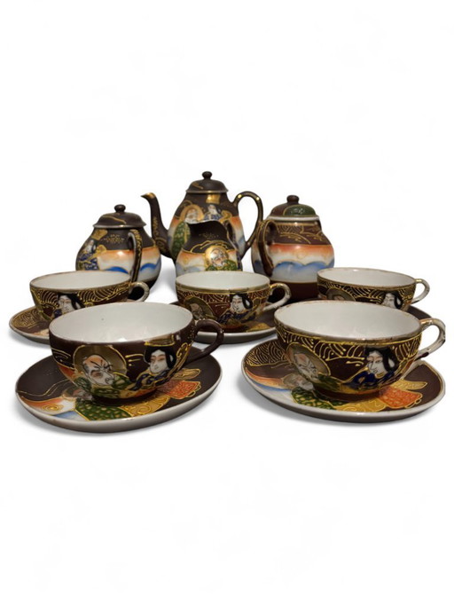 Service à thé et à café Satsuma Japon