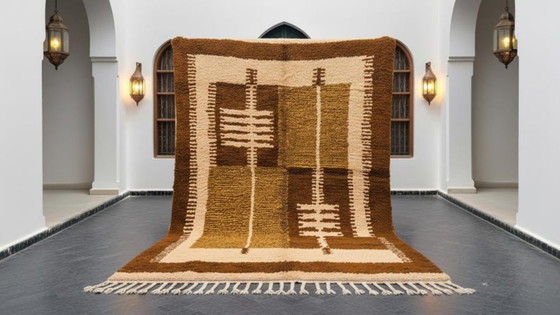 Image 1 of Tapis marocain traditionnel en laine 300cmx200cm