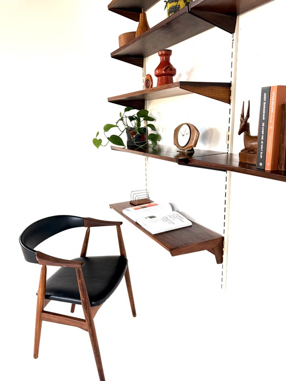 Image 1 of Vintage modulair wandsysteem, Kai Kristiansen ‘60