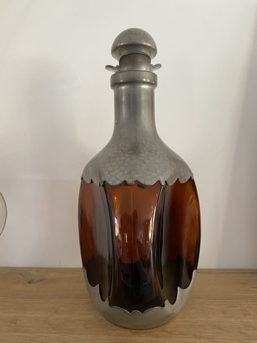 Vintage Daalderop-Flasche aus Zinn von Royal Holland