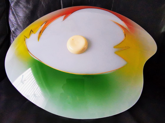 Image 1 of Lampada da soffitto, anni '60, vetro