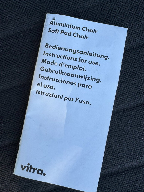 Image 1 of Vitra Eames EA 117 Black Hopsak office chair