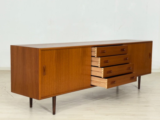 Image 1 of Prachtig teakhouten Clausen & Son dressoir, commode, woonkamerkast, vintage stijl