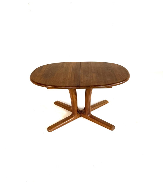 Image 1 of Vintage XL extendable Danish dining table, Dyrlund '70