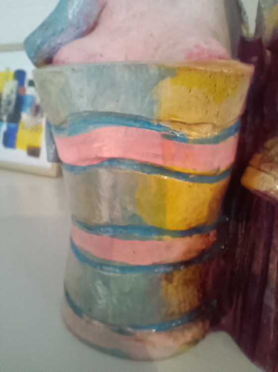 Sculptuur My prins charming – Annaart, Beeldhouwkunst, Keramiek, Goud (photo 9 of 14)