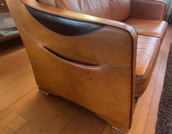 Image 1 of Banco Ágora Cuero Tabaco /1004