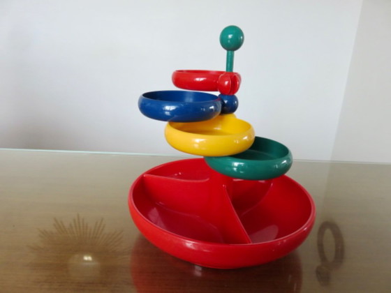 Servizio aperitivo "emsa" modello Party Vario-Set, colori primari, 1970, Germany – Oggetti decorativi (photo 6 of 12)