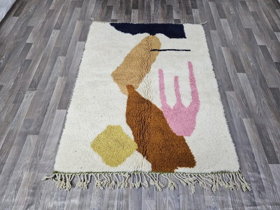 Image 1 of Tapis marocain traditionnel en laine 300cmx200cm