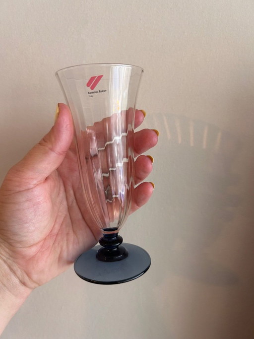 4 Vintage Bormioli Rocco Gläser – glazen karaffen, Glass (photo 2 of 5)