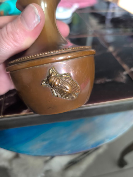 Image 1 of Bronze mini vase by