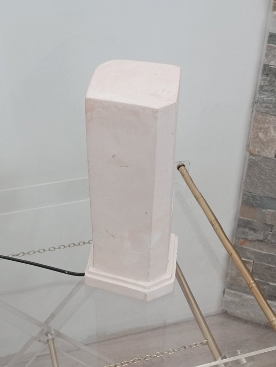 Image 1 of Skulpturale Lampe von Lunel, Frankreich, 1970er Jahre