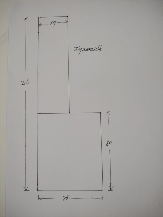 Image 1 of Bookcase with display case