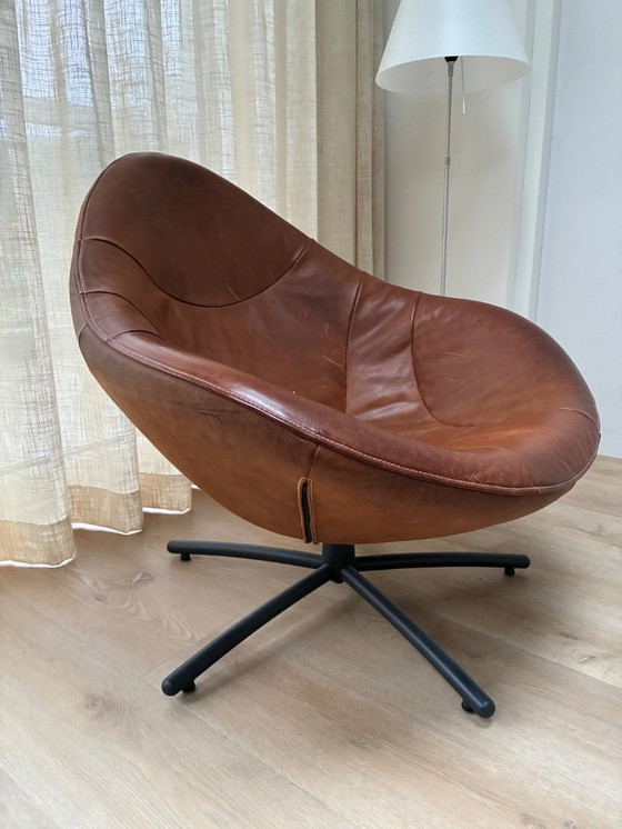 Image 1 of Hidde Label Armchair with Hidde Ottoman