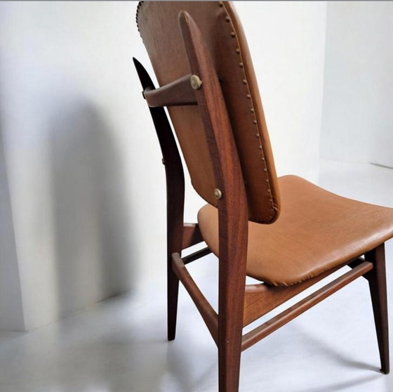 Image 1 of Louis van Teeffelen – ‘Milaan’ Dining Chairs (Webé, 1950s, Dutch)