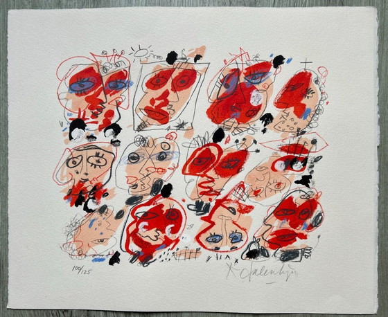 Image 1 of Screen print Kees Salentijn