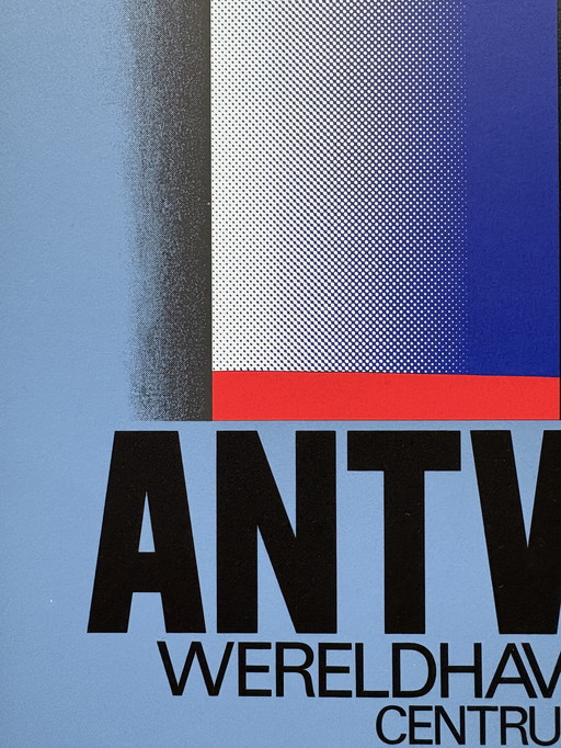 Affiche Anvers - Lucien de Roeck - années 30