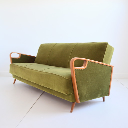 Canapé / Daybed vintage 1950s