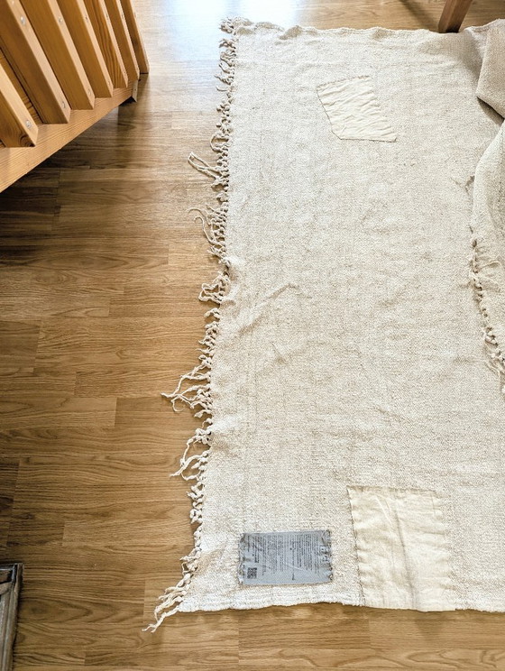 Privé 0204 Copenhague – Kelim vintage tissé à la main en chanvre, 305 × 165 cm – prïvate®0204 of Copenhagen. (photo 6 of 7)