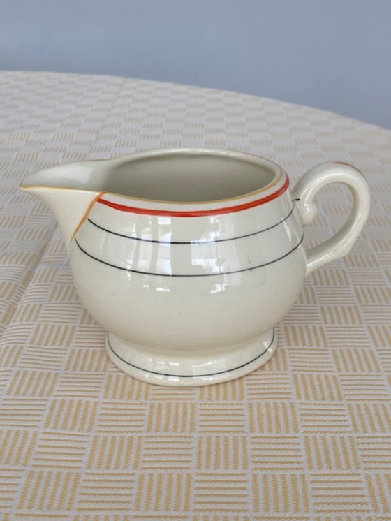 Image 1 of Service à café Art Déco, Boch Frères, vers 1930