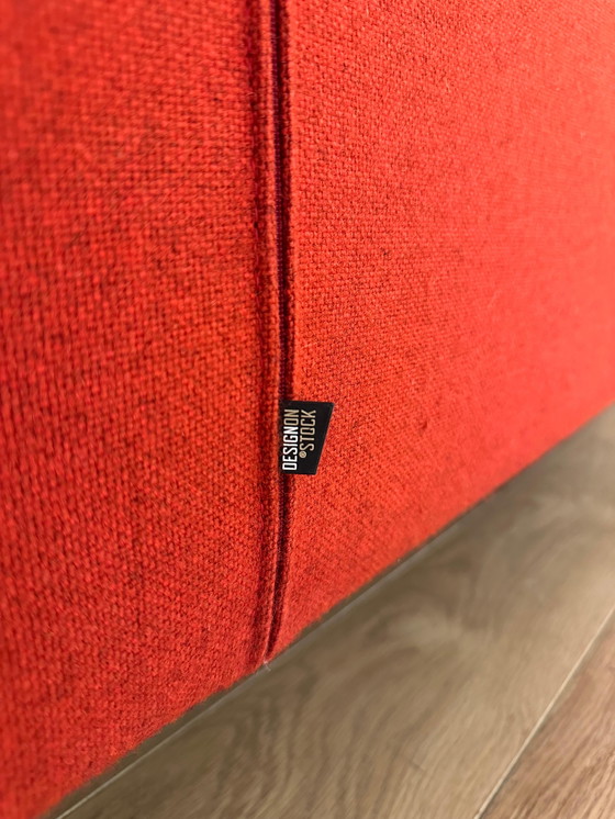 Image 1 of Design on Stock Aikon 3-Zits Rood Ploegwool