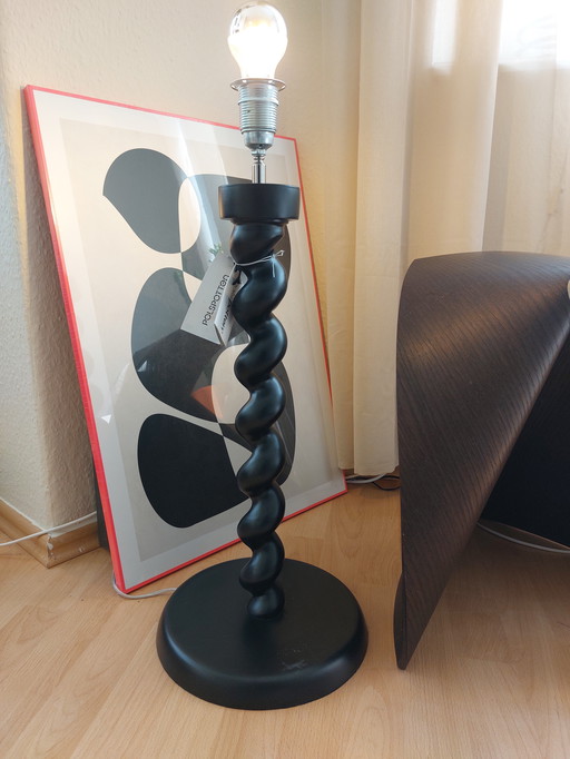 Nieuwe Polspotten Twister lampvoet staande lamp tafellamp zwart