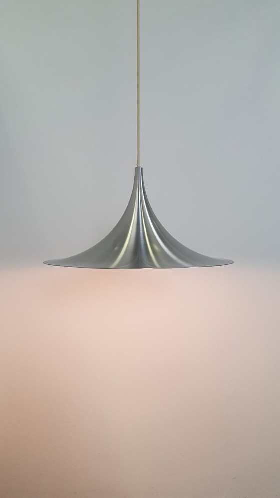Image 1 of 2x Witch hat trumpet lamp vintage design 50s 60s