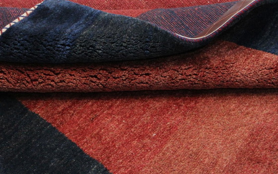 Image 1 of Tapis persan original Gabbeh Ghashghai tapis oriental 200 cm x 150 cm ancien naturel