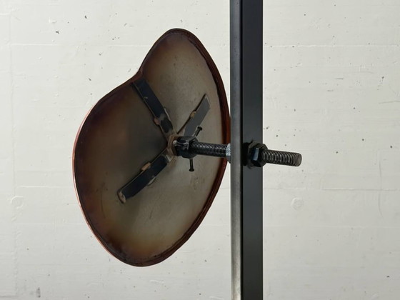 Image 1 of ndustrielle Sitzbank von KARE Design mit verstellbaren Ledersitzen, 2000er Jahre