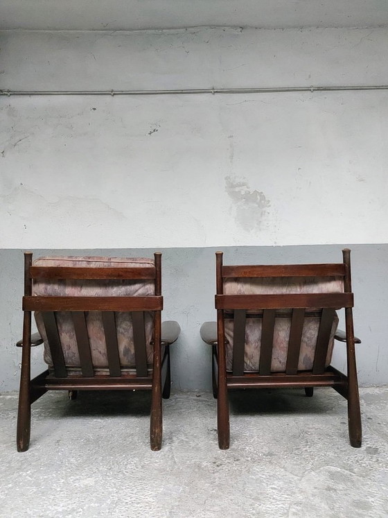 2 poltrone vintage in legno – Textile (photo 23 of 24)