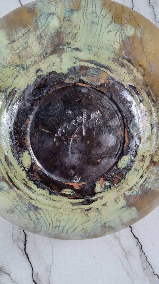 Ciotola da insalata in gres firmata Anne Marie Sybesma De Bay, alias MIEP La Borne – Ciotole, Porcelain (photo 10 of 11)