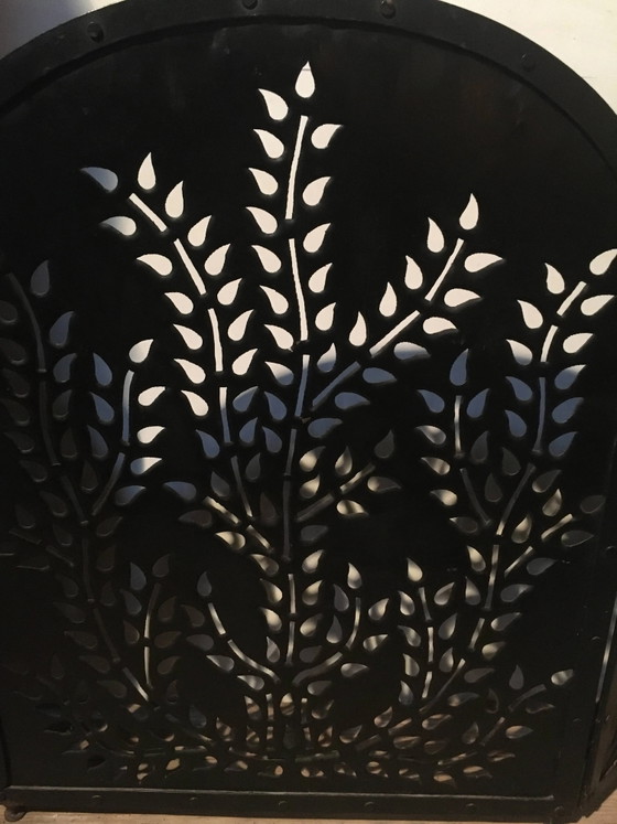 Parascintille in metallo battuto e tagliato – Oggetti decorativi, Iron, Vintage (photo 12 of 17)