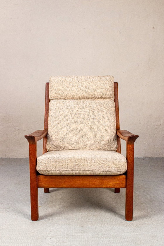 Poltrona vintage in teak Juul Kristensen Mid Century Danish anni '60 – Poltrone, Wood (photo 12 of 16)